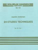 24 Etudes Techniques For Flute Op.63 Book 1