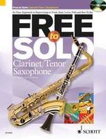 Free to Solo, Clarinet (Tenor Saxophone).