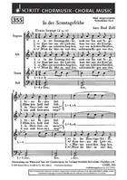 Fünf ostpreußische Volkslieder, 4. In der Sonntagsfrühe. mixed choir a cappella. Partition de chœur.