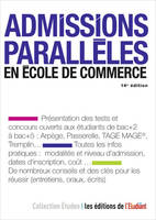 Admissions parallèles en école de commerce 14e édition