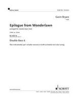 Epilogue from Wonderlawn, arranged for double bass choir. double bass ensemble (minimum 8 players).