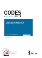 Code essentiel - Code administratif 2019, À jour au 15 décembre 2018