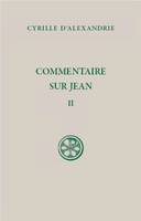 COMMENTAIRE SUR JEAN - TOME II (LIVRE II) (SC 641)