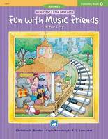 Fun with Music Friends in the City, Music for Little Mozarts: Coloring Book 4