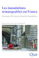 Les inondations remarquables en France, Inventaire pour la directive Inondation 2011