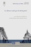 Le silence saisi par le droit privé