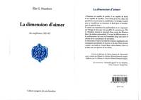 La Dimension D'Aimer, six conférences, 1983-85