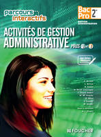 Activités de gestion administrative Pôles 3.4. Sde Bac Pro