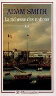 La Richesse des nations, Volume 2