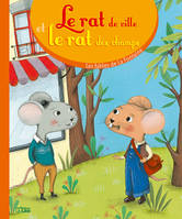 Les fables de La Fontaine, LIVRE FABLE RAT VILLE CHAMPS