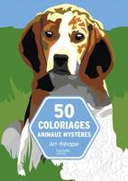 Bloc 50 coloriages animaux mystères