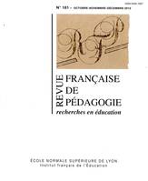 Revue française de pédagogie, n°181/2012