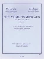7 Moments musicaux 1 - Petite Marche et Bouboula, Caisse claire et tom grave (et piano)