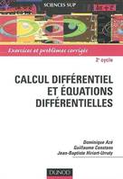 Calcul différentiel et équations différentielles, exercices et problèmes corrigés