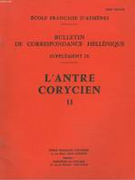 BULLETIN DE CORRESPONDANCES HELLENIQUES (SUPPLEMENT IX). L'ANTRE CORYCIEN II. CHAPITRE IV. BAGUES ET ANNEAUX, par MARY-ANNE ZAGDOUN + ENVOI DE L'AUTEUR.