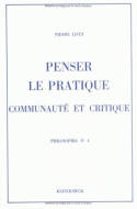 Penser le pratique, communauté et critique