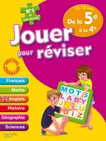 Jouer pour réviser - De la 5e à la 4e 12-13 ans