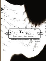 Tango, trombone (basstrombone) and piano. Partition et partie.