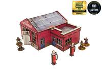 WW2 Normandy Garage w. Petrol Station (28mm)