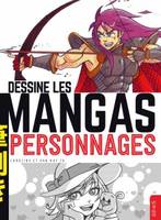 Dessine les mangas, Personnages