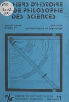 L'obstacle épistémologique en physiologie