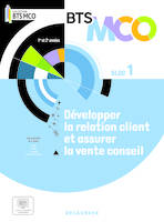 Bloc 1 - Développer la relation client et la vente conseil BTS MCO 1 et 2 (2024) - Pochette élève
