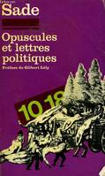 Opuscules et lettres politiques