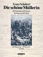 Die schöne Müllerin, op. 25. D 795. high voice (original) and guitar. aiguë.