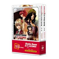 Battle Game in 5 Seconds - pack spécial vol. 01 et 02 + carnet de notes offert