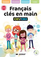 FRANCAIS CLES EN MAIN CE1/CE2 ED.2020 - LOT DE 20 MANUELS + INTERACTIF