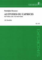 42 Etudes ou Caprices, für Violine