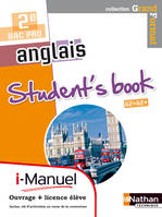 Anglais - Student's book 2nde Bac Pro Grand Format i-Manuel bi-média