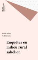 Enquêtes en milieu rural sahélien