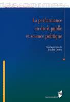 La performance en droit public et science politique