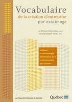 Vocabulaire de la création d'entreprise par essaimage, incluant la terminologie élémentaire de la restructuration par scission