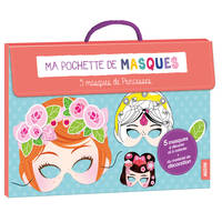 MA POCHETTE DE MASQUES : 5 MASQUES DE PRINCESSE (C