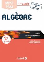 Algèbre, Cours , exercices corrigés