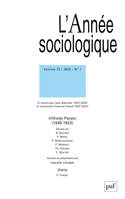 Annee sociologique 2023, vol. 73(1)