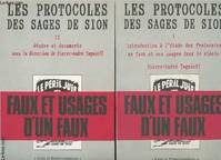 Les Protocoles des Sages de Les Protocoles des Sages de Sion complet de ses deux vol.