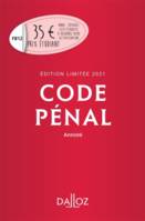 Code pénal 2021, annoté, Annoté