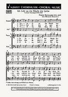 Ich bete an die Macht der Liebe, men's choir (TTBB) with Oberchoir (SA) or 2 instruments ad libitum. Partition de chœur.