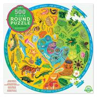 Puzzle Rond - Biodiversity - 500 pièces
