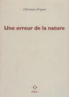 Une erreur de la nature, essai