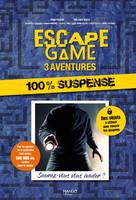 Escape Game 3 aventures : 100 % suspense, Saurez-vous vous évader  ?