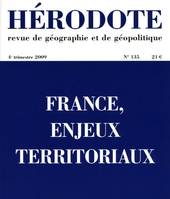 Hérodote - numéro 135 - France, enjeux territoriaux, France, enjeux territoriaux