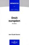 Droit européen