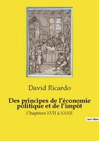 Des principes de l'économie politique et de l'impôt, Chapitres XVII à XXXII