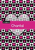 Le cahier de Chantal - Petits carreaux, 96p, A5 - C ur et étoile