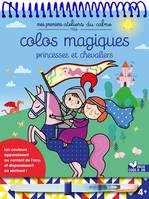 Colos magiques Princesses et chevaliers - bloc avec feutre à eau