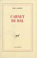 [1], Carnet de bal